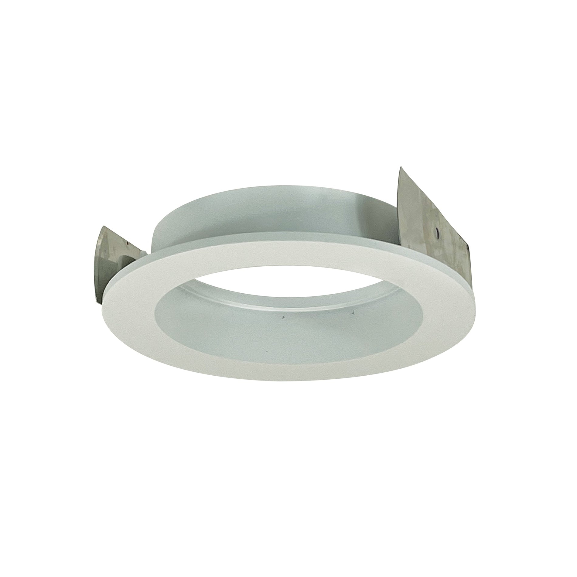 Nora NIO-4RTFAWH 4 inch Iolite Trimless to Flanged Converter Accessory, White