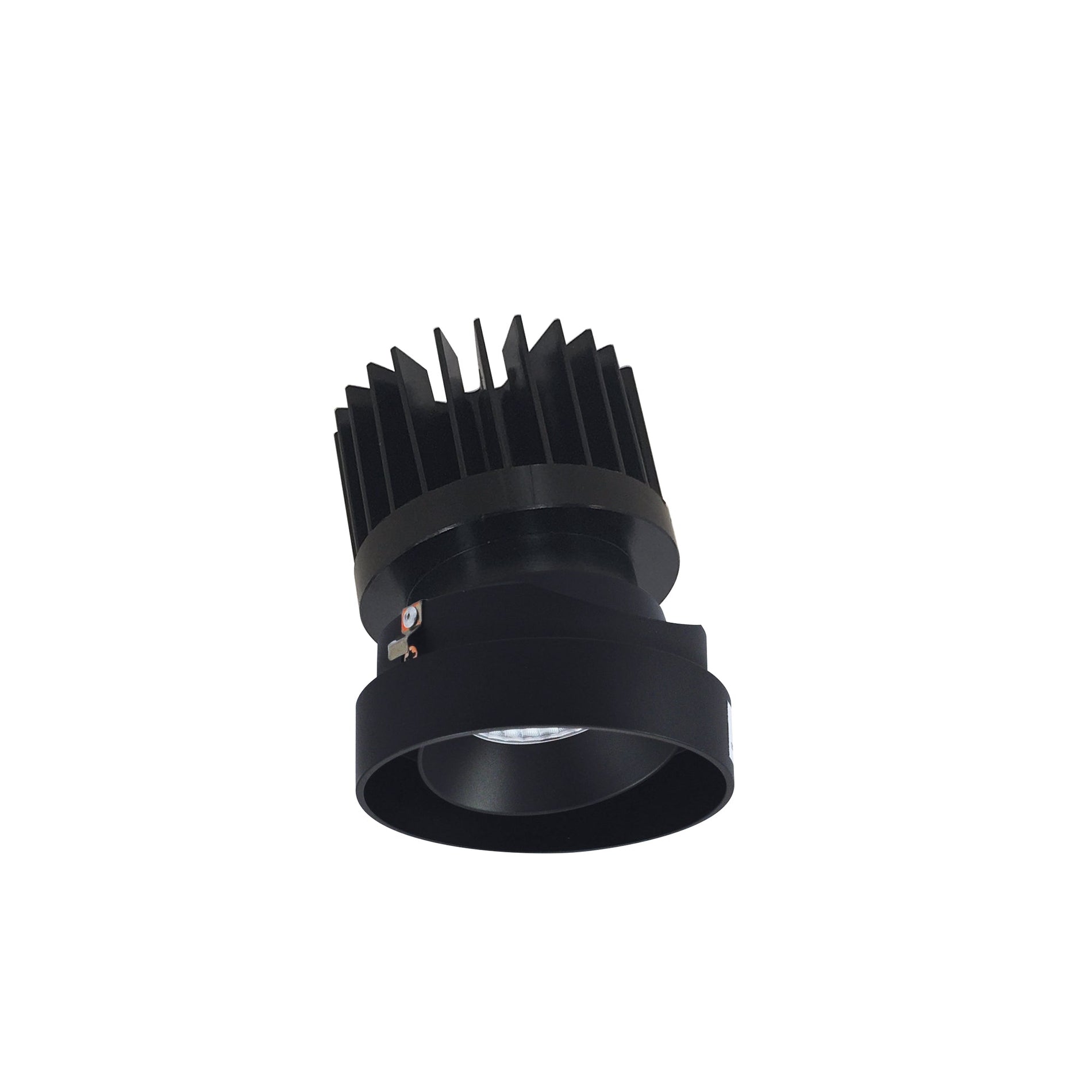 Nora NIO-4RTLA40XBB/HL 4 inch Iolite LED Round Trimless Adjustable, 1500lm/2000lm/2500lm (varies by housing), 4000K, Black Adjustable / Black Reflector