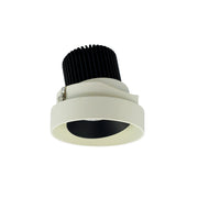Nora NIO-4RTLA50XBW 4 inch Iolite LED Round Trimless Adjustable, 800lm / 14W, 5000K, Black Adjustable / White Reflector