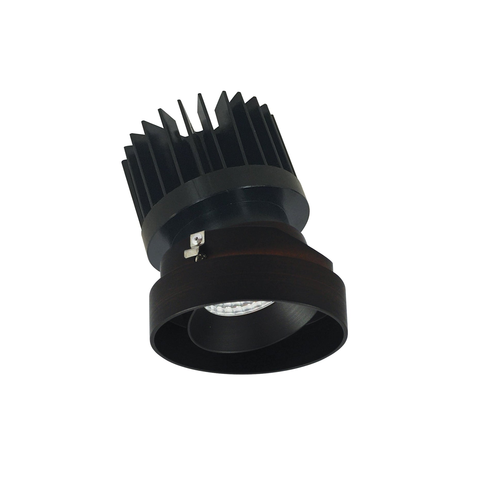 Nora NIO-4RTLACDXBZ/HL 4 inch Iolite LED Round Trimless Adjustable, 1500lm/2000lm/2500lm (varies by housing), Comfort Dim, Bronze Adjustable / Bronze Reflector