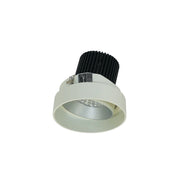 Nora NIO-4RTLA50XHW 4 inch Iolite LED Round Trimless Adjustable, 800lm / 14W, 5000K, Haze Adjustable / White Reflector
