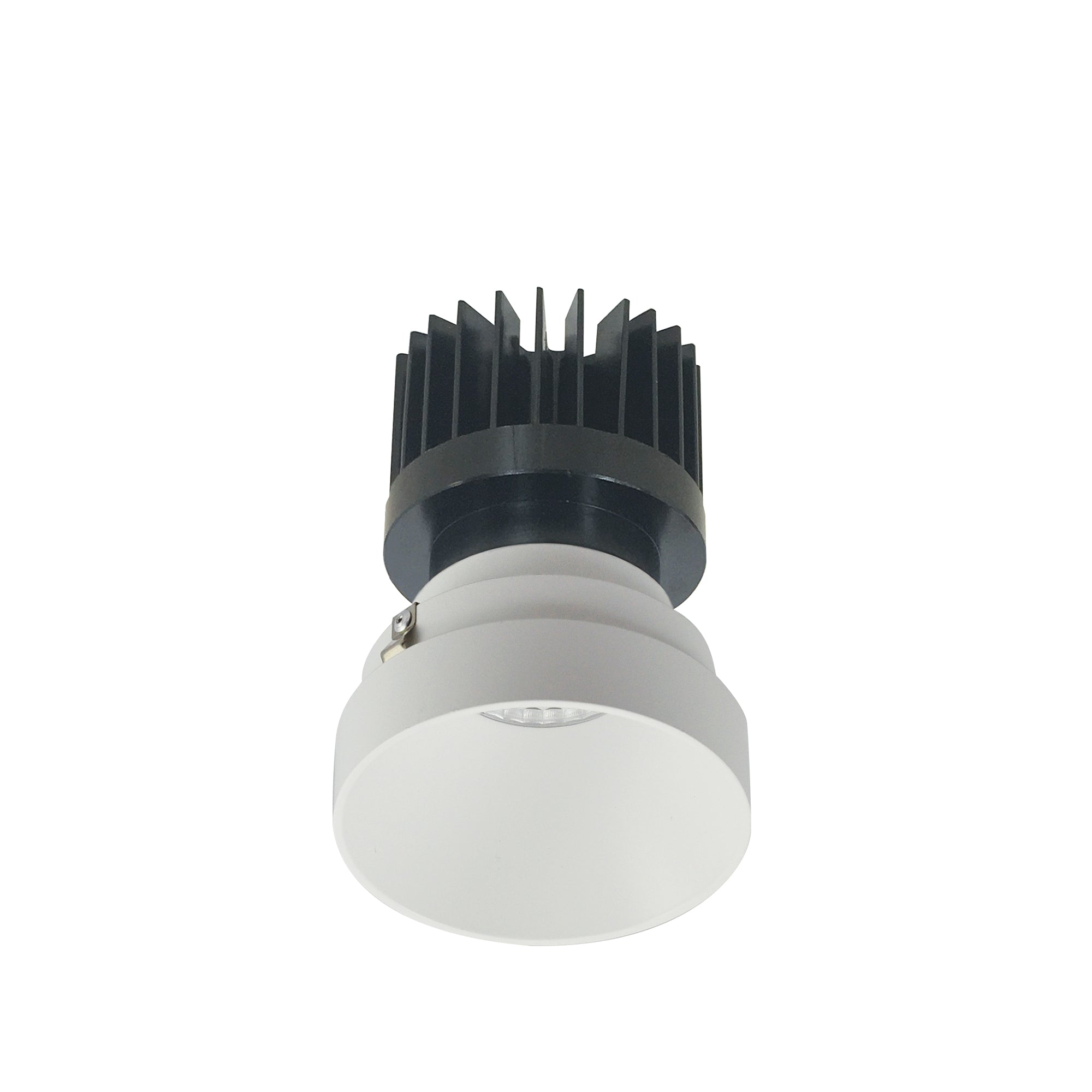 Nora NIO-4RTLNDC40XMPW/HL 4 inch Iolite LED Round Trimless Downlight, 1500lm/2000lm/2500lm (varies by housing), 4000K, Matte Powder White Finish