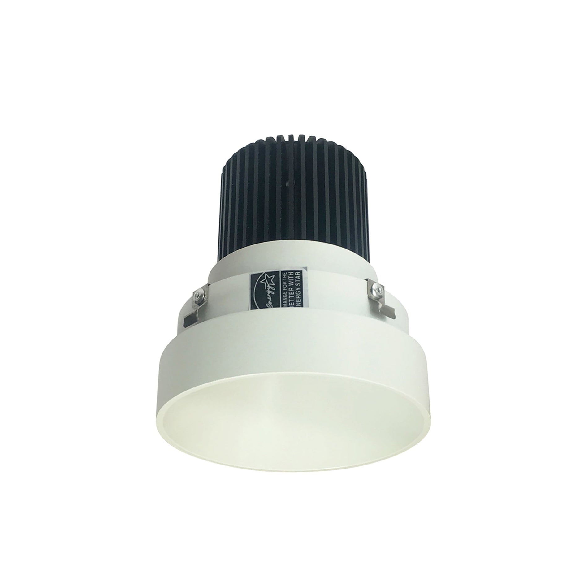 Nora NIO-4RTLNDC27XWW/10 4 inch Iolite LED Round Trimless Downlight, 1000lm / 14W, 2700K, White Finish