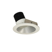 Nora NIO-4RW30XHZMPW/10 4 inch Iolite LED Round Wall Wash, 1000lm / 14W, 3000K, Haze Reflector / Matte Powder White Flange