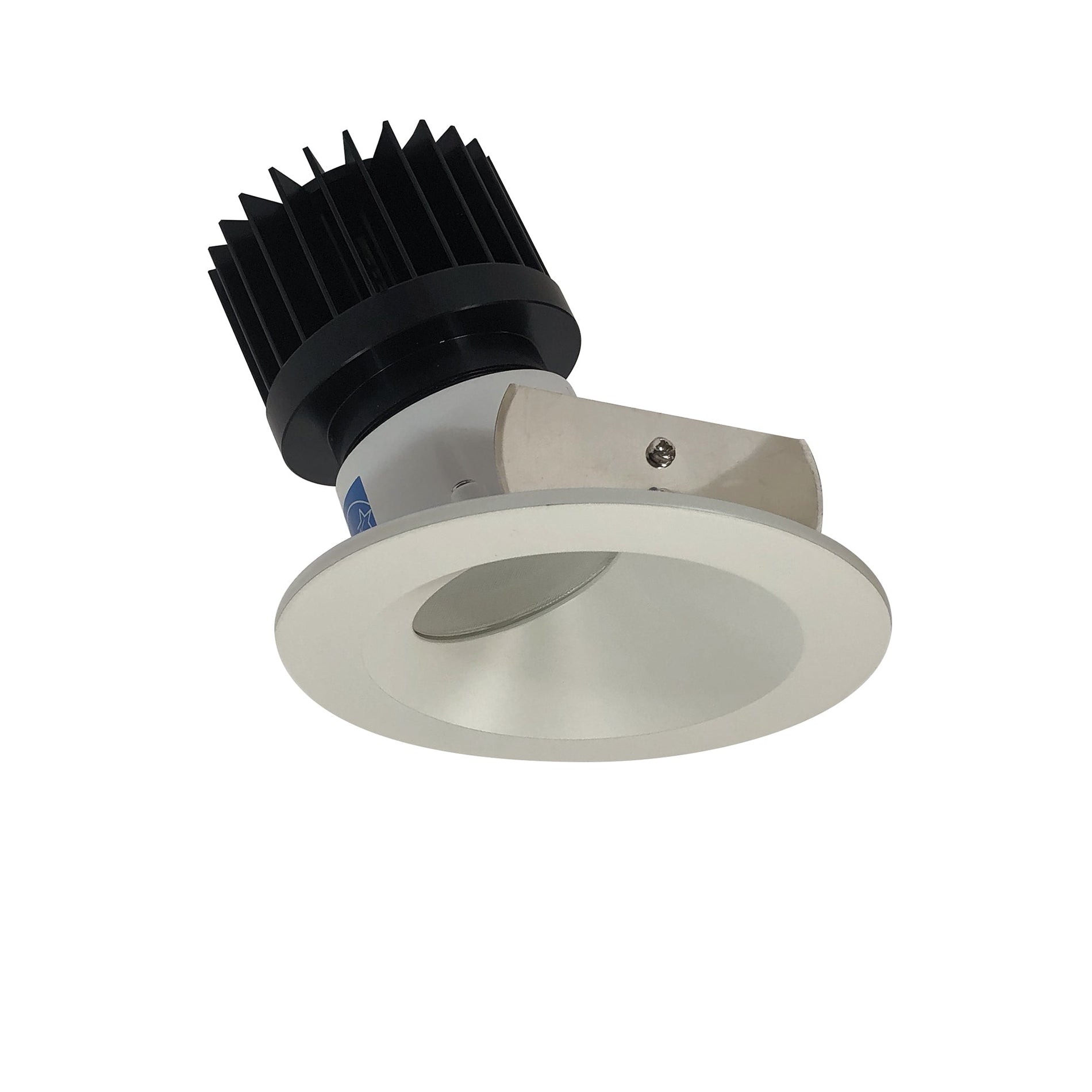 Nora NIO-4RW50XWW/HL 4 inch Iolite LED Round Wall Wash, 1500lm/2000lm (varies by housing), 5000K, White Reflector / White Flange