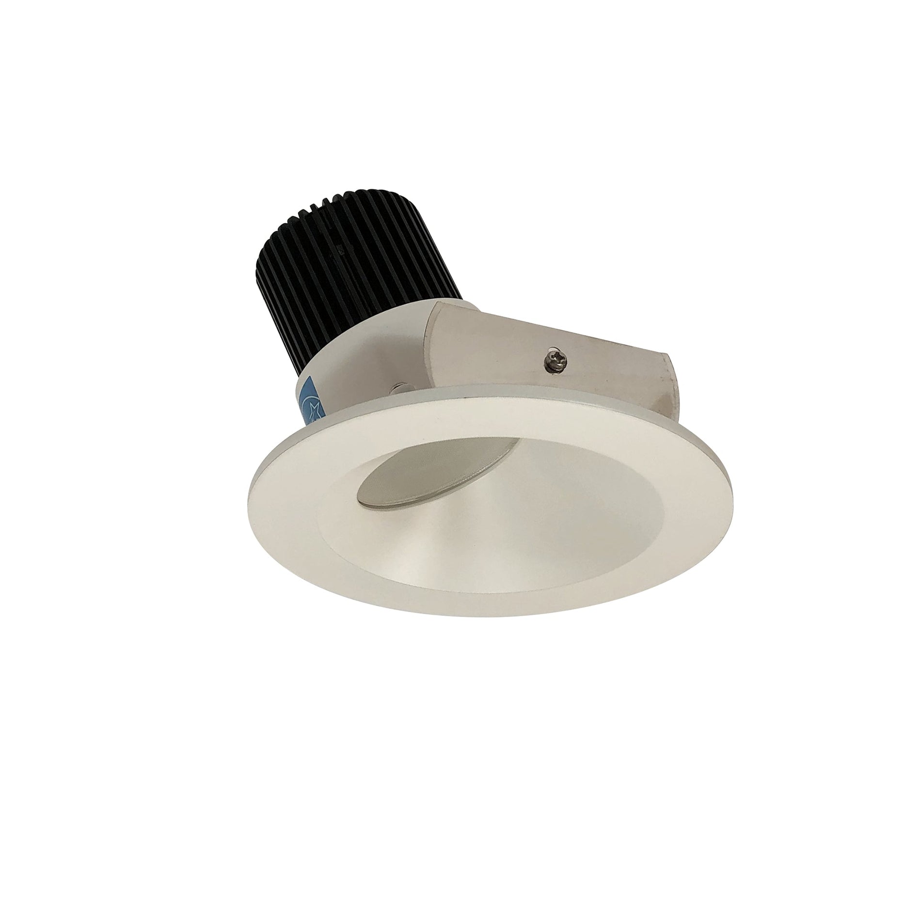 Nora NIO-4RW50XWW/10 4 inch Iolite LED Round Wall Wash, 1000lm / 14W, 5000K, White Reflector / White Flange