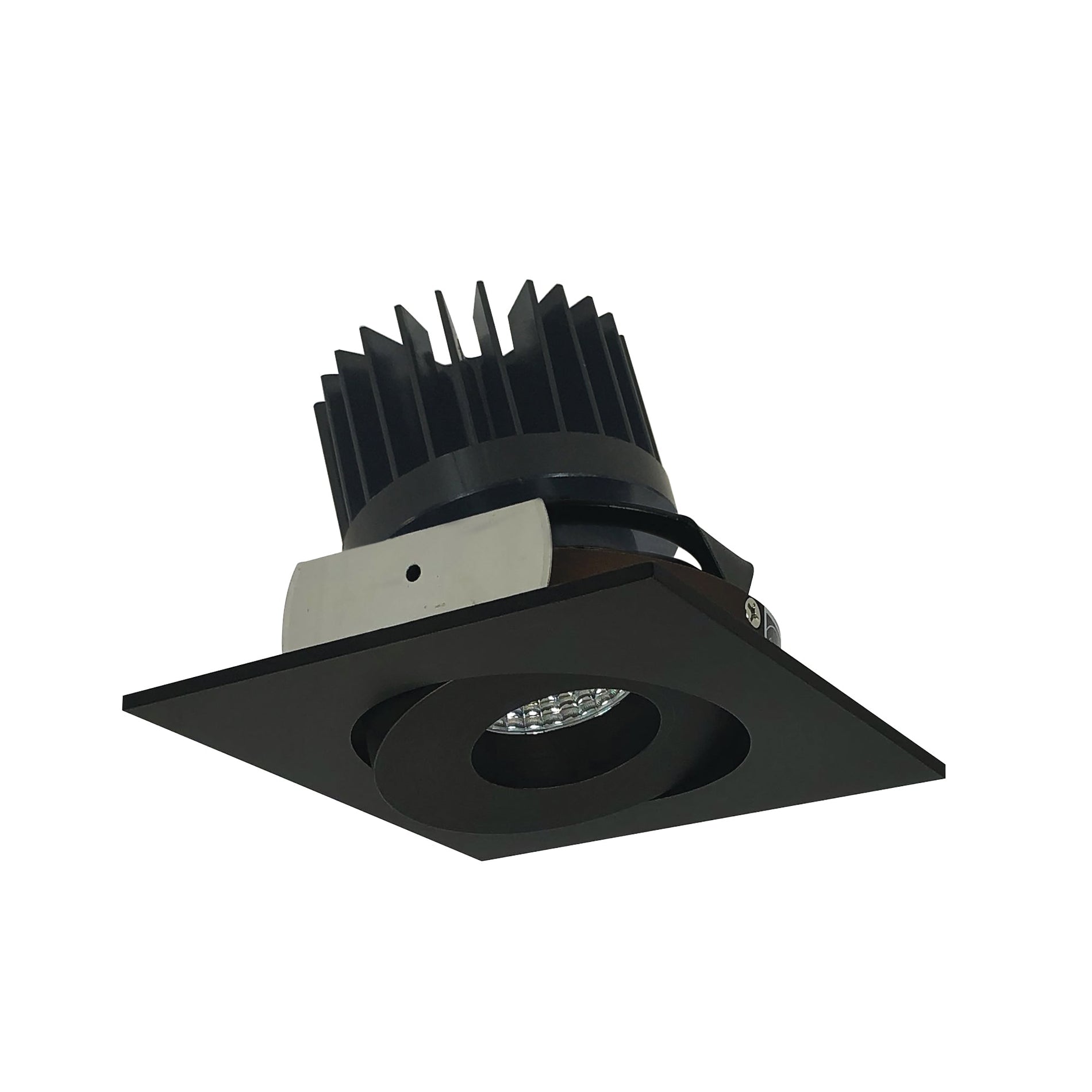Nora NIO-4SG50XBZ/HL 4 inch Iolite LED Square Adjustable Gimbal, 1500lm/2000lm/2500lm (varies by housing), 5000K, Bronze Finish