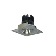 Nora NIO-4SNB40XNN/HL 4 inch Iolite LED Square Bullnose, 1500lm/2000lm/2500lm (varies by housing), 4000K, Natural Metal Finish