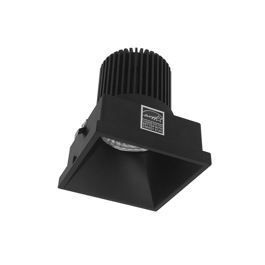 Nora NIO-4STLNDC35XBB/10 4 inch Iolite LED Square Trimless Downlight, 1000lm / 14W, 3500K, Black Finish