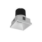 Nora NIO-4STLNDC50XMPW/10 4 inch Iolite LED Square Trimless Downlight, 1000lm / 14W, 5000K, Matte Powder White Finish
