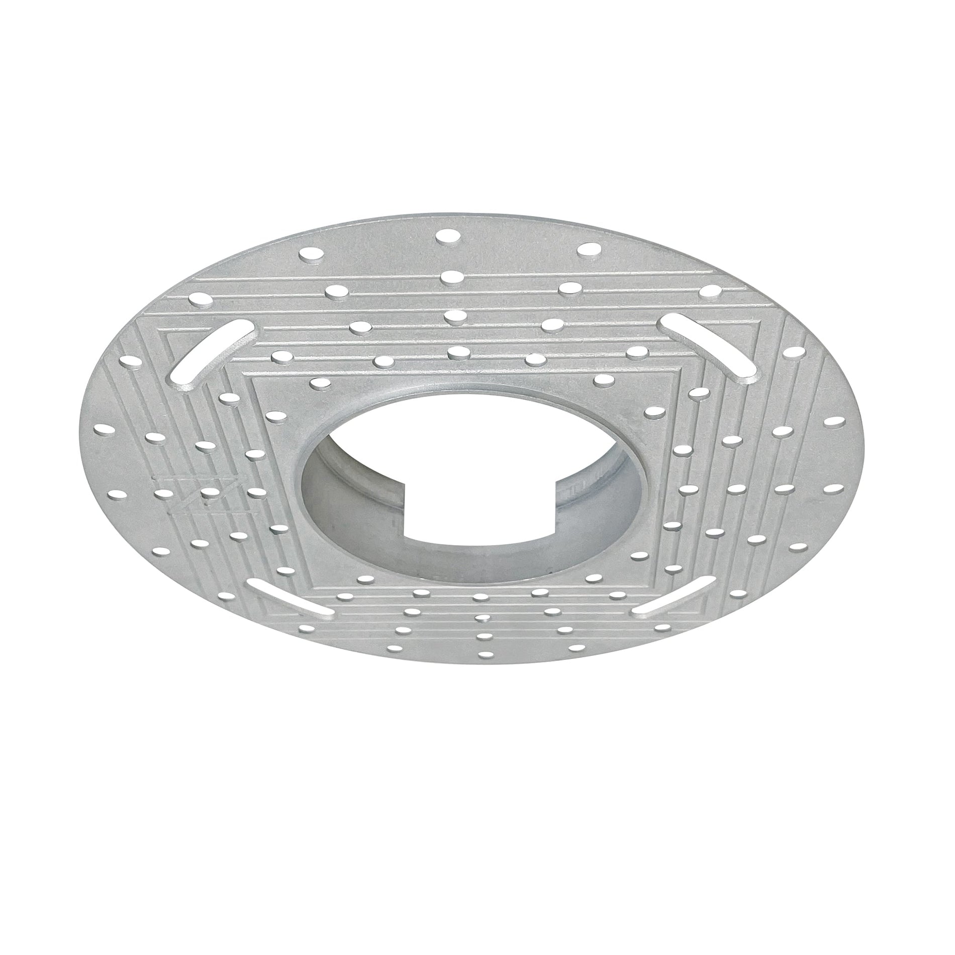 Nora NIO-TLMR-2RA 2 inch Round Trimless Mud Ring for 2 inch Iolite Round Trimless