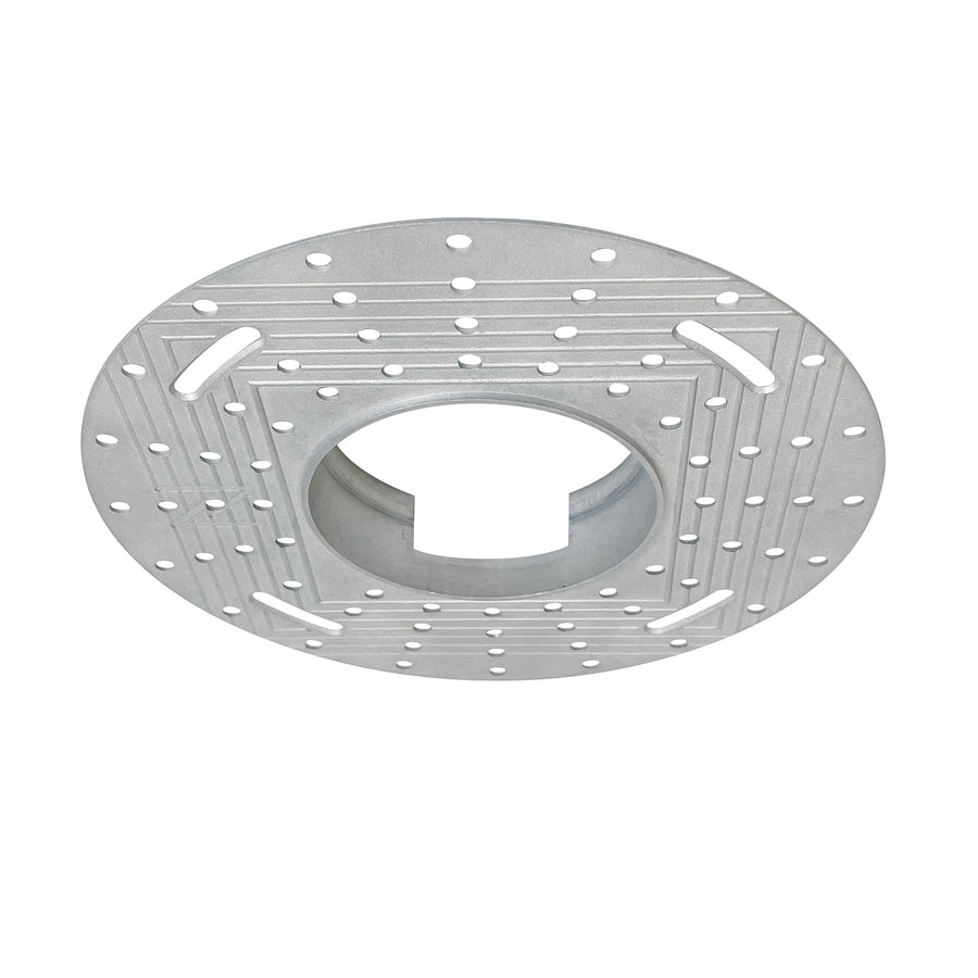 Nora NIO-TLMR-2RA 2 inch Round Trimless Mud Ring for 2 inch Iolite Round Trimless