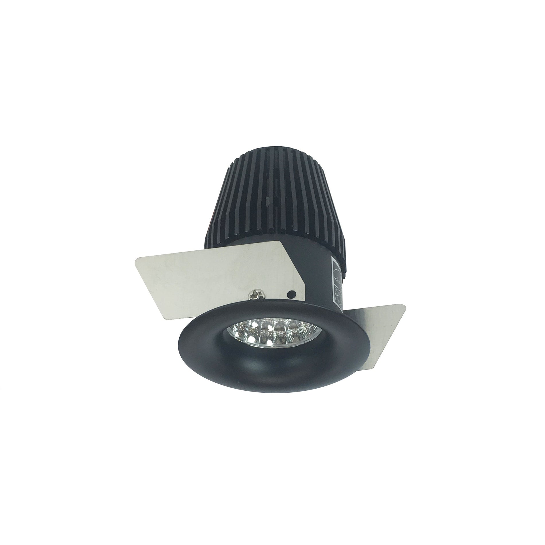 Nora NIO-1RNBCDXBB 1 inch Iolite LED NTF Round Bullnose, 600lm, Comfort Dim, Black finish