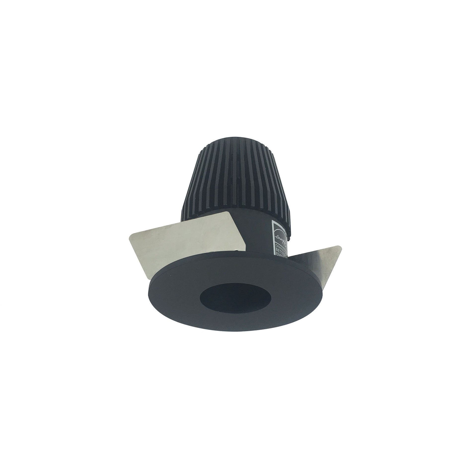 Nora NIOB-1RNG35XBB 1 inch Iolite LED BWF Round Reflector, 600lm, 3500K, Black Reflector / Black Flange