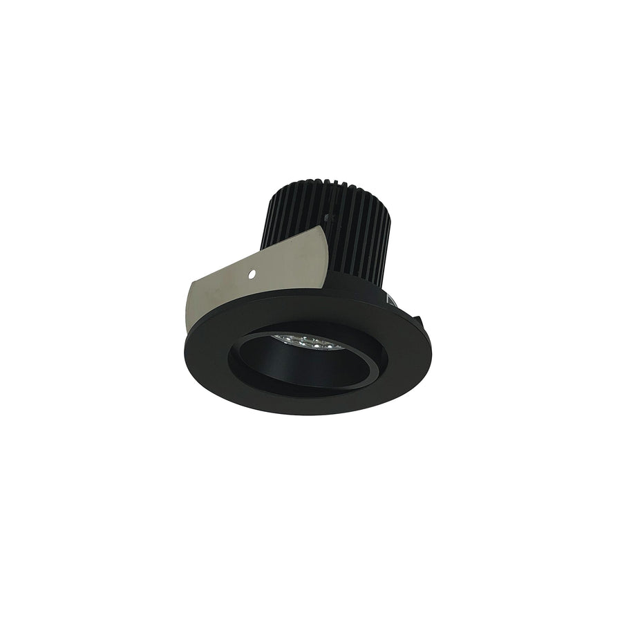 Nora NIOB-2RC40XBB/10 2 inch Iolite LED Round Adjustable Cone Reflector, 1000lm / 14W, 4000K, Black Reflector / Black Flange