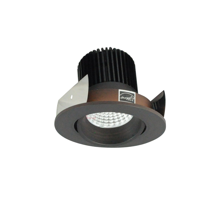 Nora NIOB-2RC30XBZ/10 2 inch Iolite LED Round Adjustable Cone Reflector, 1000lm / 14W, 3000K, Bronze Reflector / Bronze Flange