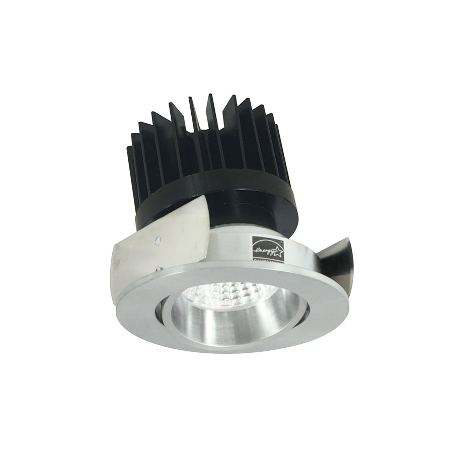 Nora NIOB-2RC50XNN/HL 2 inch Iolite LED Round Adjustable Cone Reflector, 1500lm/2000lm/2500lm (varies by housing), 5000K, Natural Metal Reflector / Natural Metal Flange