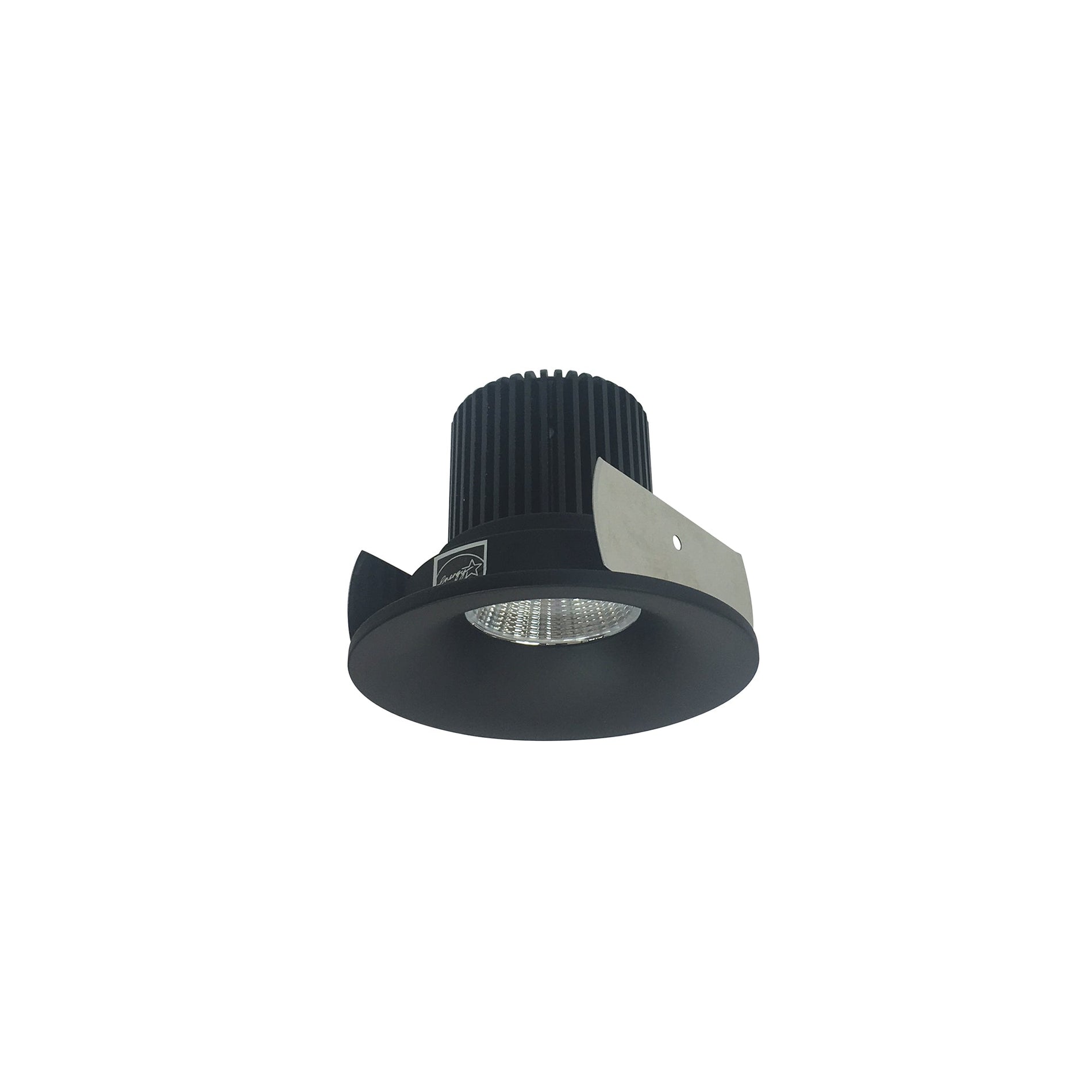 Nora NIOB-2RNB50XBB/10 2 inch Iolite LED Round Bullnose, 1000lm / 14W, 5000K, Black Finish