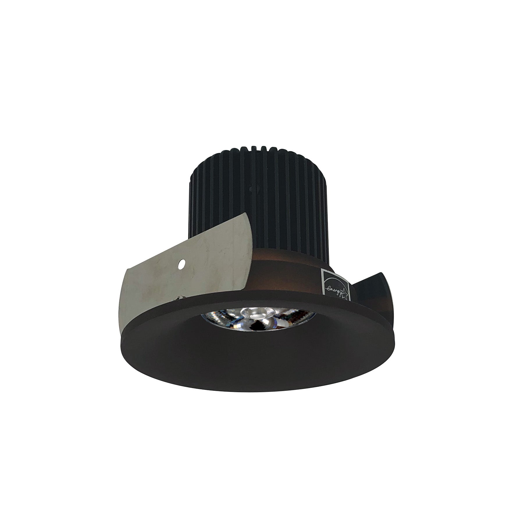 Nora NIOB-2RNB27QBZ 2 inch Iolite LED Round Bullnose, 10-Degree Optic, 850lm / 12W, 2700K, Bronze Finish