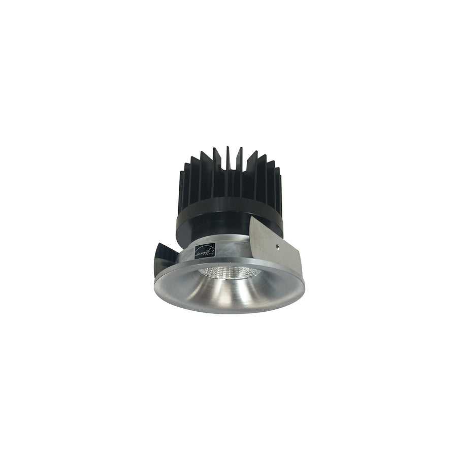 Nora NIOB-2RNB40XNN/HL 2 inch Iolite LED Round Bullnose, 1500lm/2000lm/2500lm (varies by housing), 4000K, Natural Metal Finish