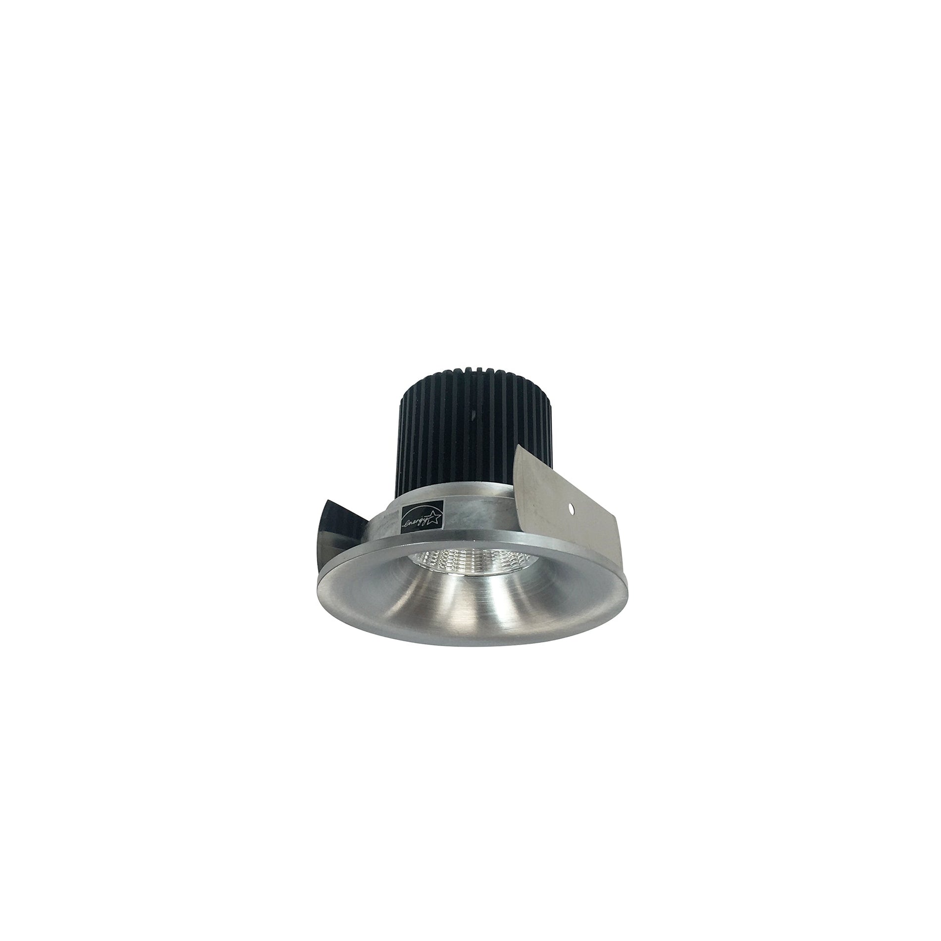Nora NIOB-2RNB35XNN/10 2 inch Iolite LED Round Bullnose, 1000lm / 14W, 3500K, Natural Metal Finish