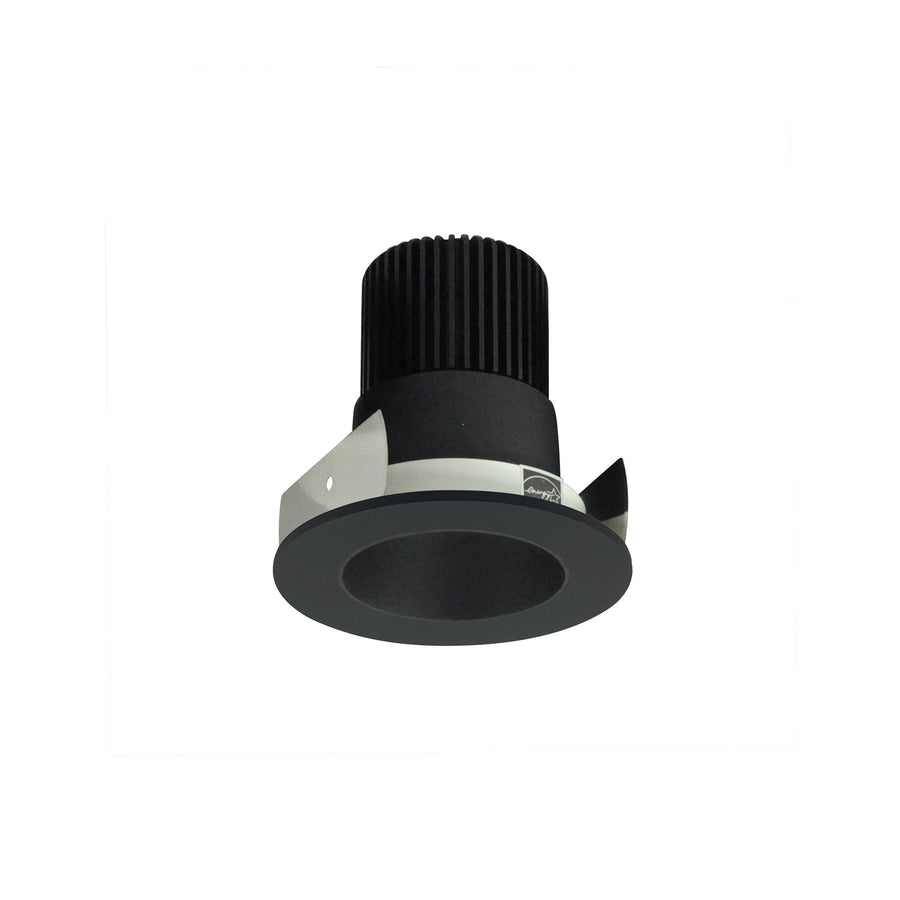 Nora NIOB-2RNDC50XBB 2 inch Iolite LED Round Reflector, 800lm / 14W, 5000K, Black Reflector / Black Flange
