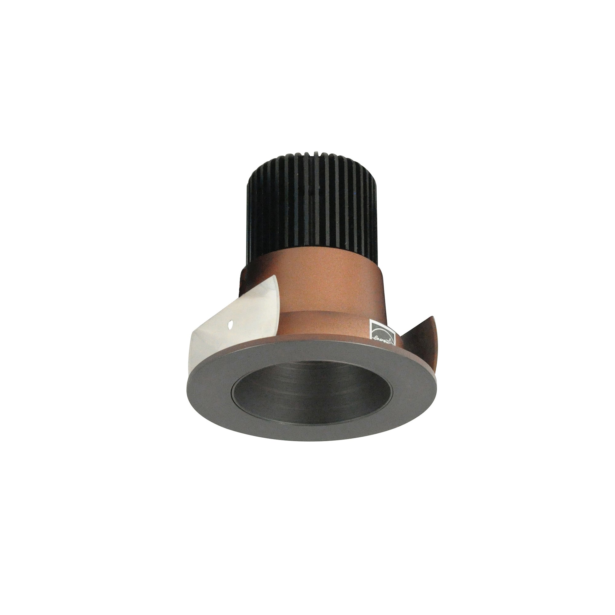 Nora NIOB-2RNDCCDXBZ 2 inch Iolite LED Round Reflector, 800lm / 14W, Comfort Dim, Bronze Reflector / Bronze Flange