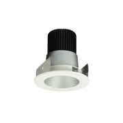 Nora NIOB-2RNDCCDXHW 2 inch Iolite LED Round Reflector, 800lm / 14W, Comfort Dim, Haze Reflector / White Flange