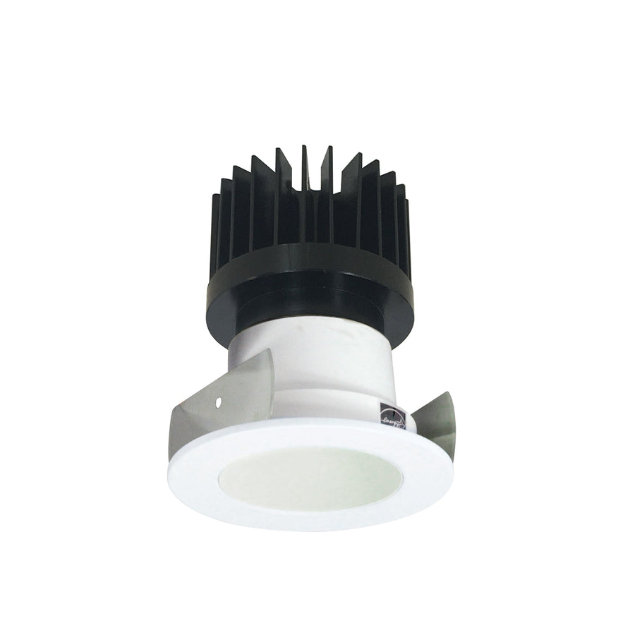 Nora NIOB-2RNDC40XMPW/HL 2 inch Iolite LED Round Reflector, 1500lm/2000lm/2500lm (varies by housing), 4000K, Matte Powder White Reflector / Matte Powder White Flange