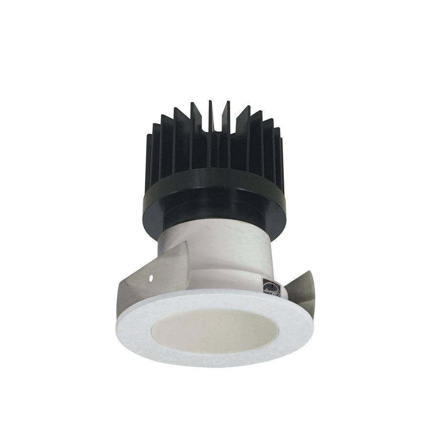 Nora NIOB-2RNDCCDXWW/HL 2 inch Iolite LED Round Reflector, 1500lm/2000lm/2500lm (varies by housing), Comfort Dim, White Reflector / White Flange