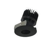 Nora NIOB-2RPHA40XBB/HL 2 inch Iolite LED Round Adjustable Pinhole, 1500lm/2000lm/2500lm (varies by housing), 4000K, Black Pinhole / Black Flange