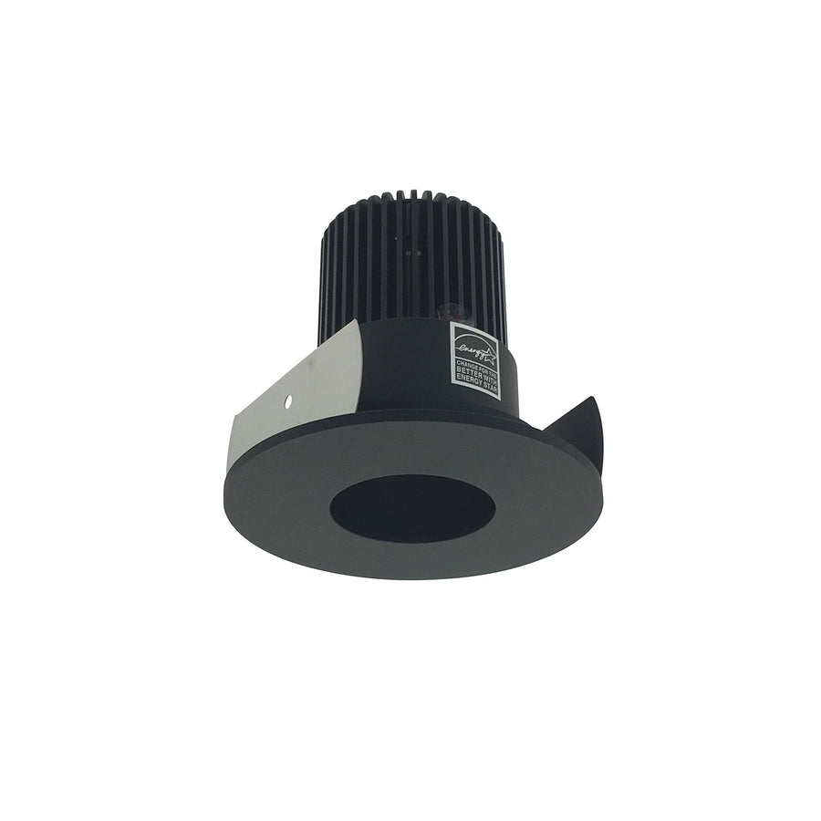 Nora NIOB-2RPH40QBB 2 inch Iolite LED Round Pinhole, 10-Degree Optic, 700lm / 12W, 4000K, Black Pinhole / Black Flange