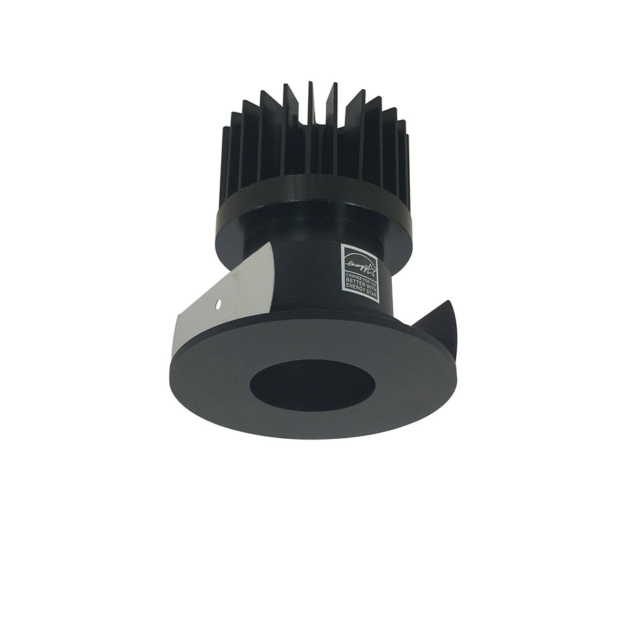 Nora NIOB-2RPH50XBB/HL 2 inch Iolite LED Round Pinhole, 1500lm/2000lm/2500lm (varies by housing), 5000K, Black Pinhole / Black Flange