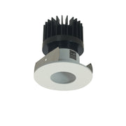 Nora NIOB-2RPH40XMPW/HL 2 inch Iolite LED Round Pinhole, 1500lm/2000lm/2500lm (varies by housing), 4000K, Matte Powder White Pinhole / Matte Powder White Flange