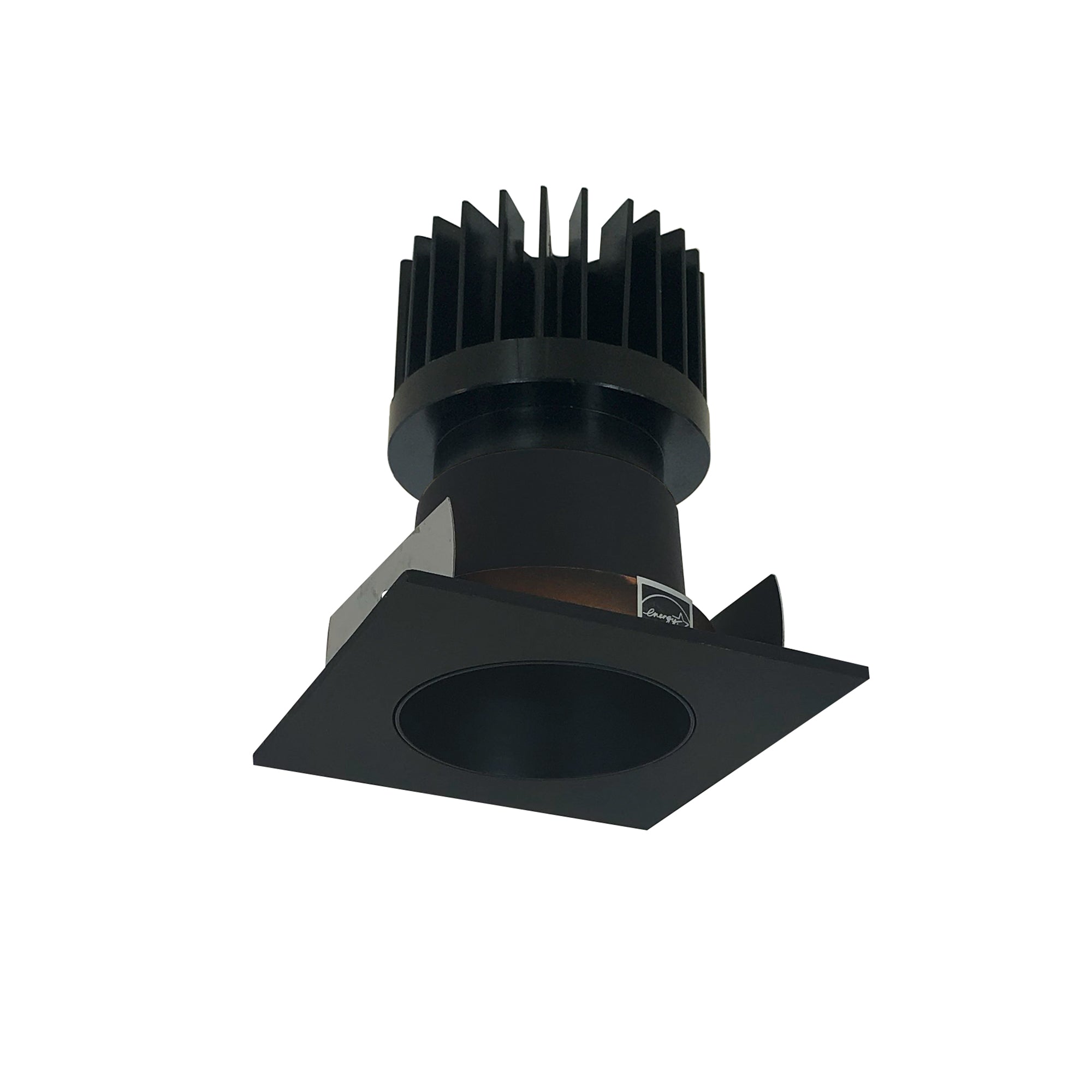 Nora NIOB-2SNDC27XBZ/HL 2 inch Iolite LED Square Reflector with Round Aperture, 1500lm/2000lm/2500lm (varies by housing), 2700K, Bronze Reflector / Bronze Flange