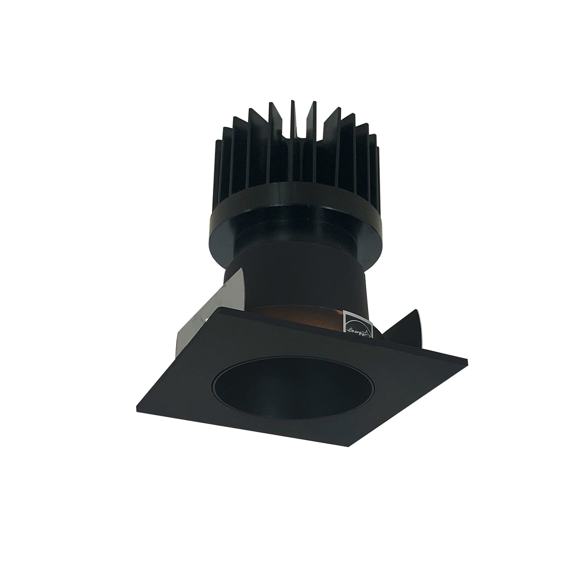 Nora NIOB-2SNDC50XBZ/HL 2 inch Iolite LED Square Reflector with Round Aperture, 1500lm/2000lm/2500lm (varies by housing), 5000K, Bronze Reflector / Bronze Flange