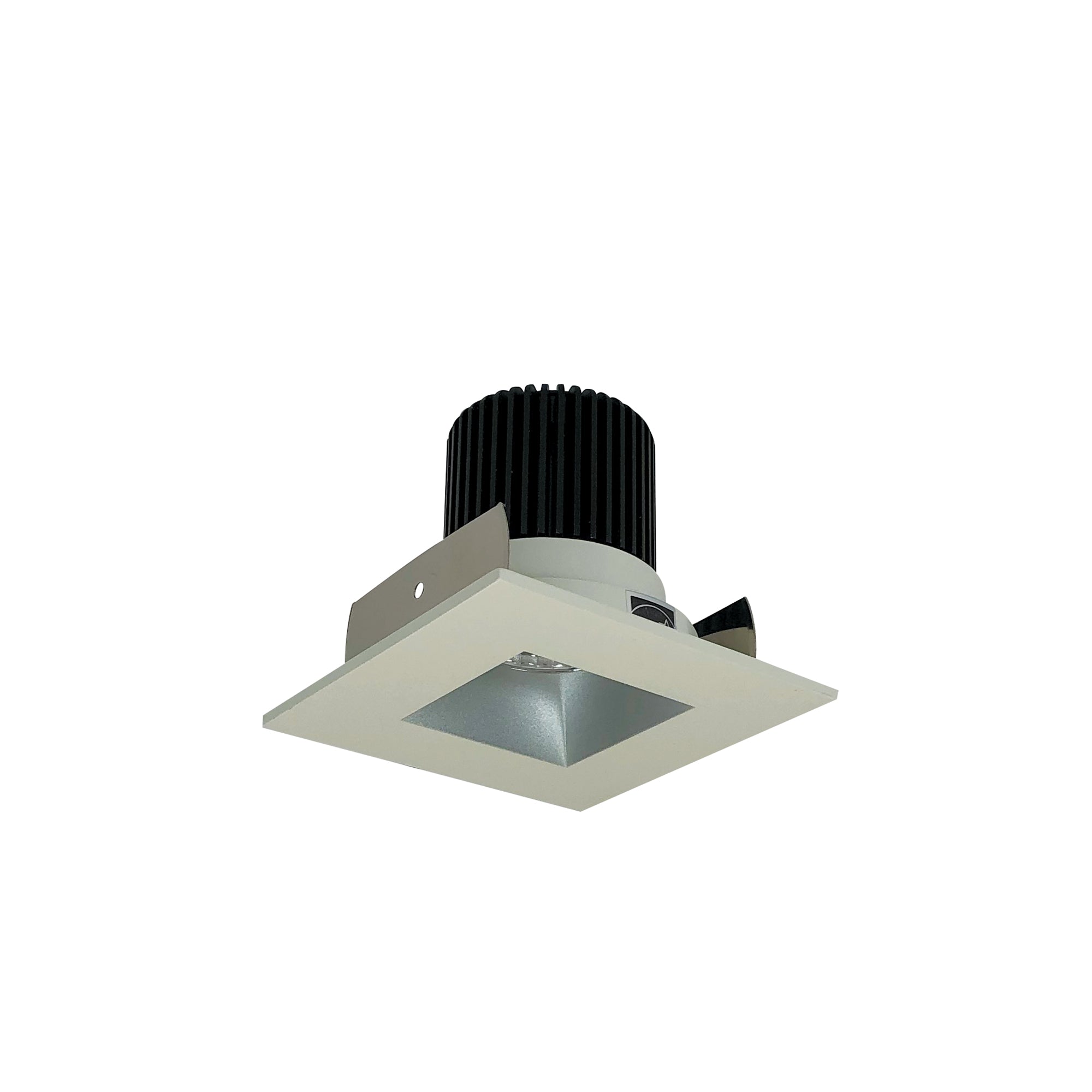 Nora NIOB-2SNDSQ35XHW/10 2 inch Iolite LED Square Reflector with Square Aperture, 1000lm / 14W, 3500K, Haze Reflector / White Flange