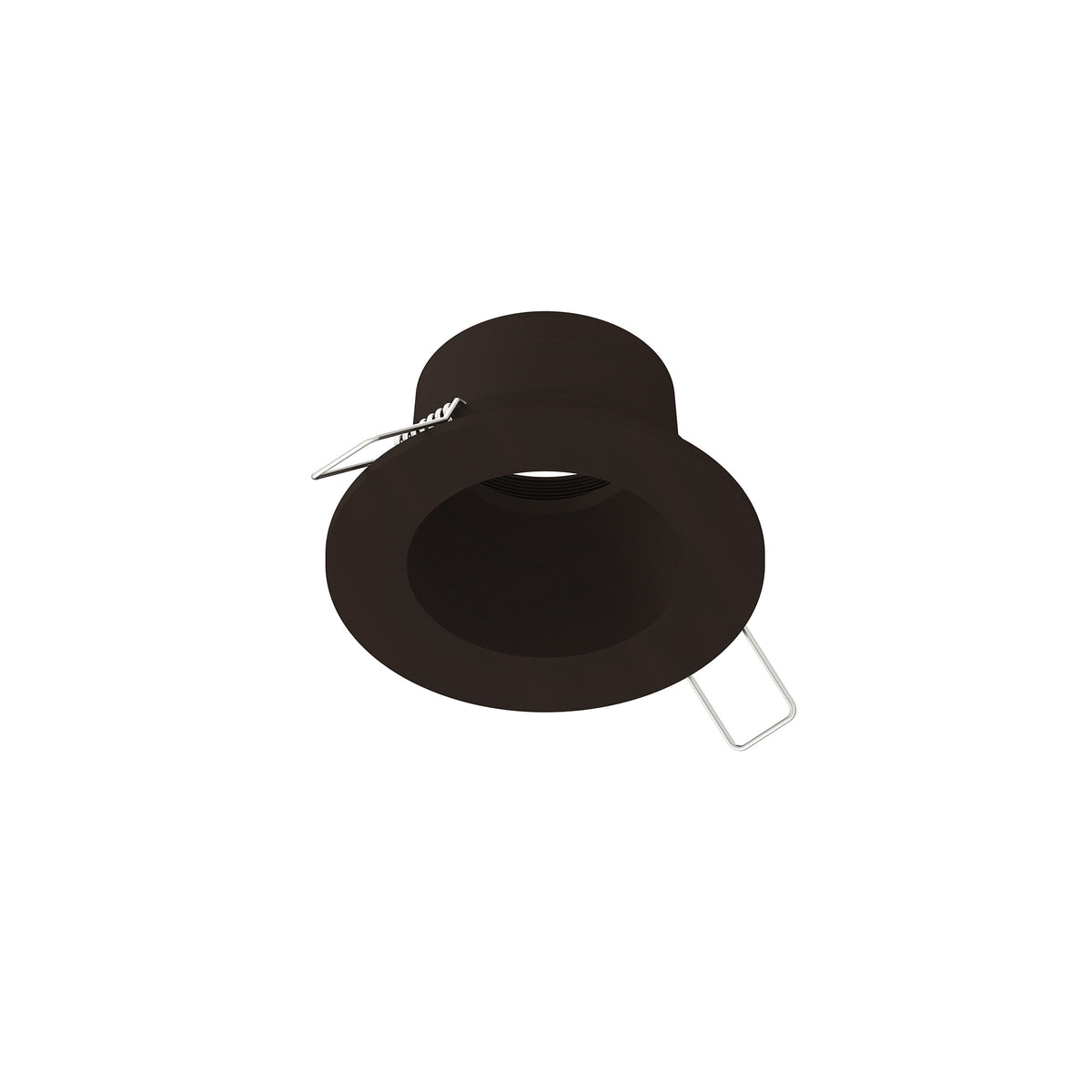2" Iolite Can-less Round Downlight Trim, Bronze finish