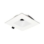 Nora NIOC-2SNDSQWW 2 inch Iolite Can-less Square Downlight Trim, White finish