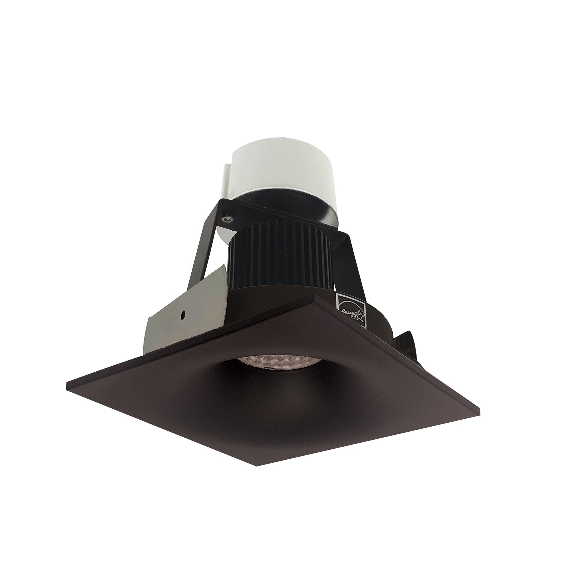 Nora Lighting NIR-4RNB30XBZ/10 — 4" Iolite LED Round Bullnose Retrofit, 1000lm / 12W, 3000K, Bronze Finish