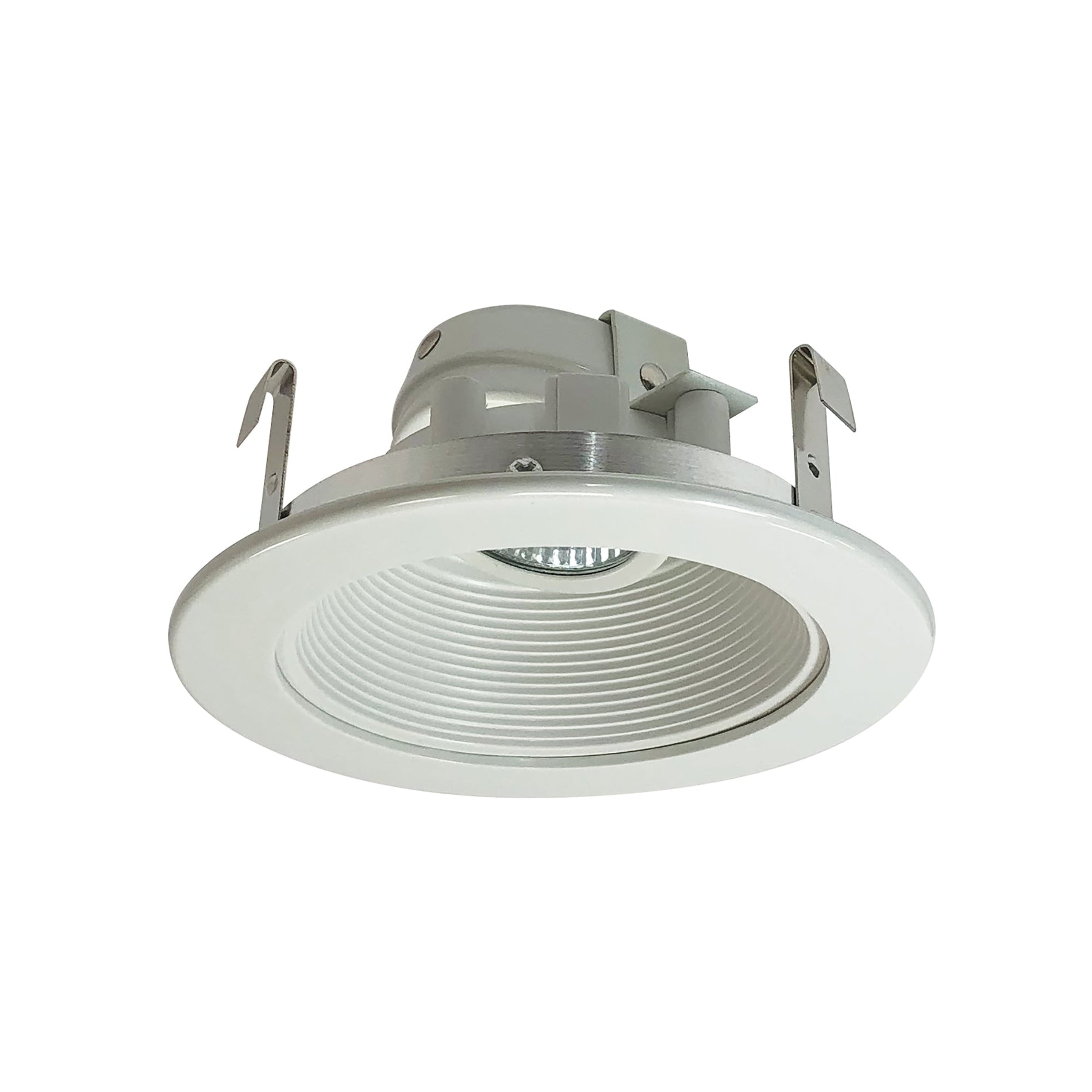 Nora NL-410P 4 inch,LV PHENOLIC STEPP BAF,White