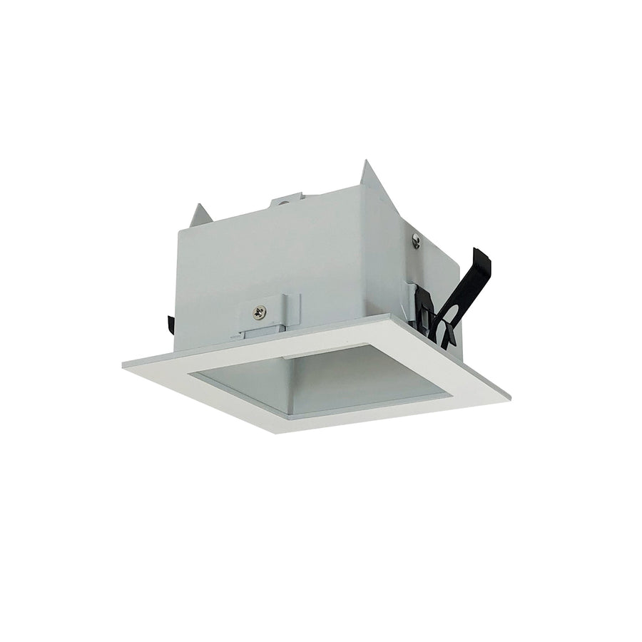 Nora NL-4585WW 4 inch SQ Q4 REC GIMBAL, White REV
