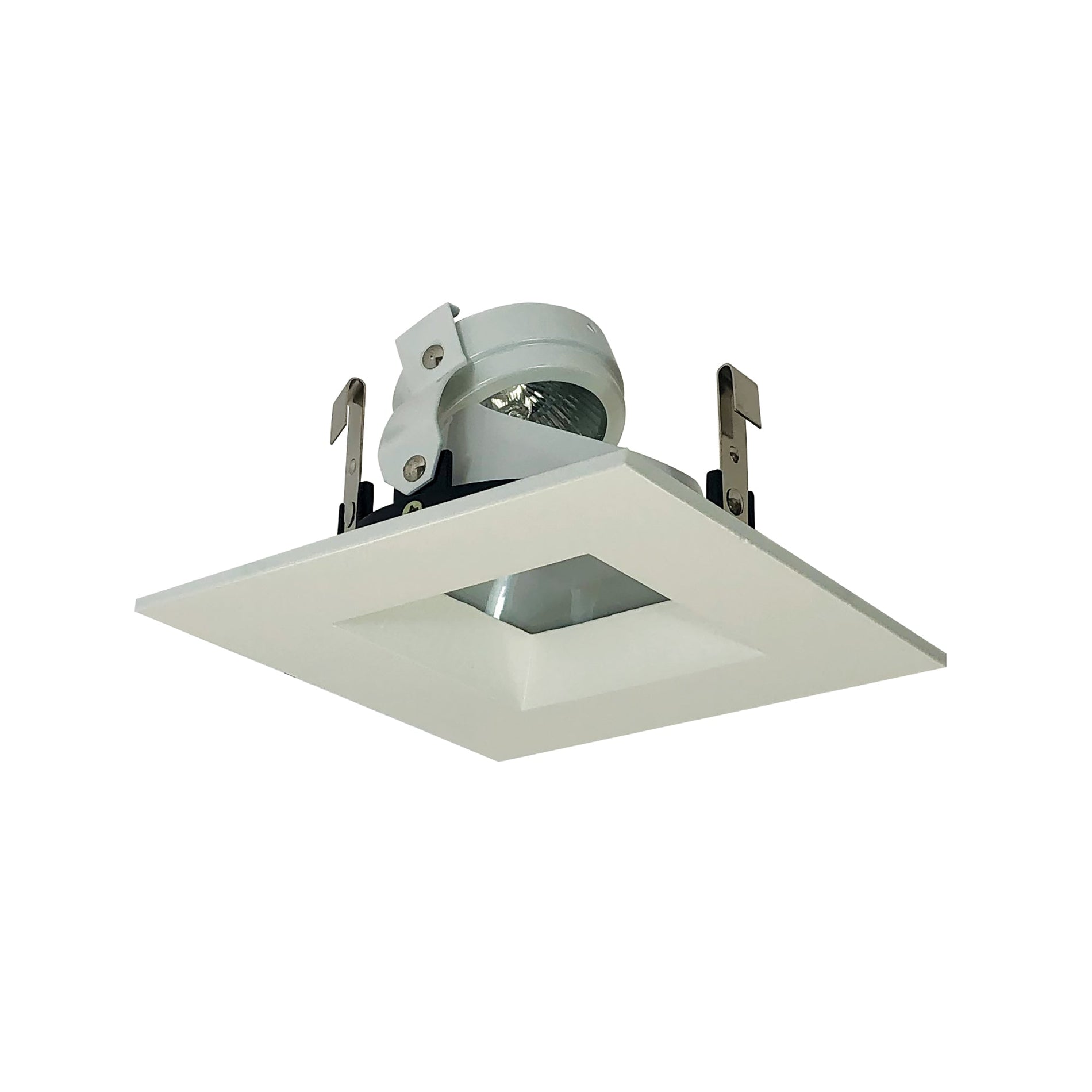 Nora NL-4859WW 4 inchSQTRM REGRESS W/LENS,WH REF,