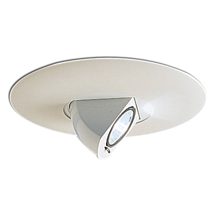 Nora NL-680W 6 inch Surface Adjustable Elbow w/ Metal Trim, White