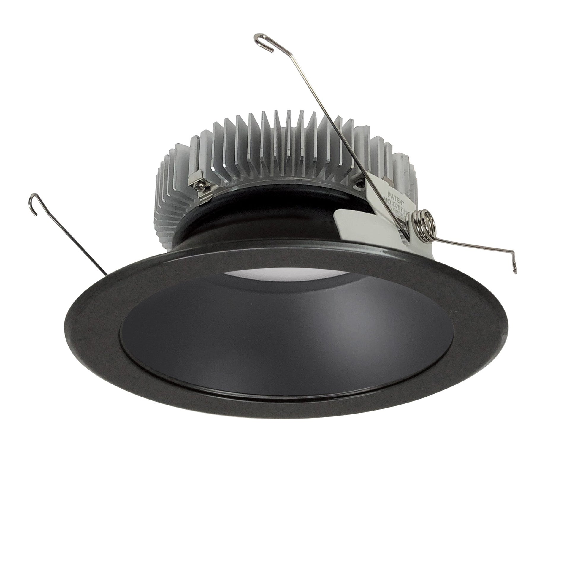 Nora NLCB2-65120CDBB 6 inch Cobalt Dedicated High Lumen Reflector, 2000lm, Comfort Dim, Black Reflector / Black Flange