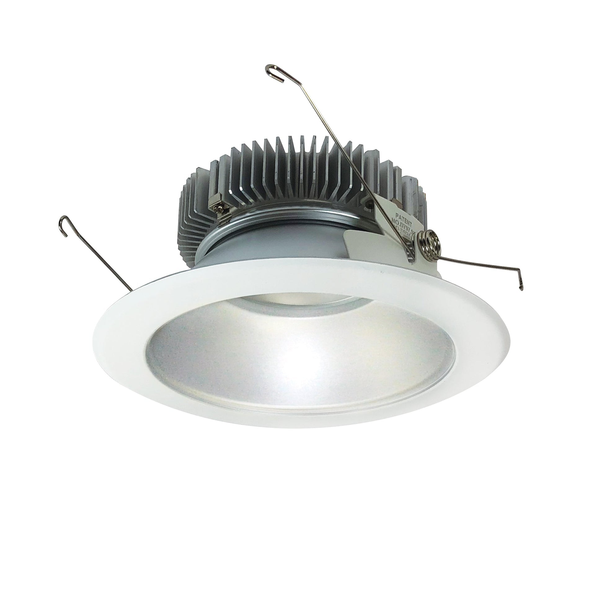 Nora NLCB2-6511540HZMPW 6 inch Cobalt Dedicated High Lumen Reflector, 1500lm, 4000K, Haze Reflector / Matte Powder White Flange