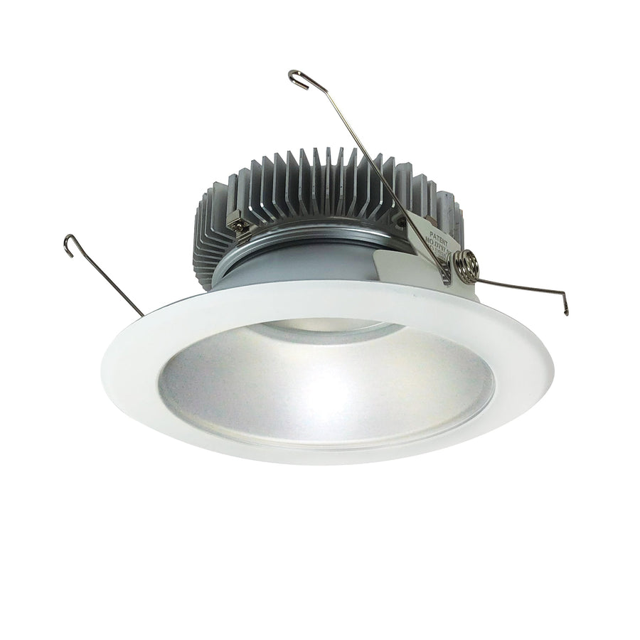 Nora NLCB2-6511527HZMPW 6 inch Cobalt Dedicated High Lumen Reflector, 1500lm, 2700K, Haze Reflector / Matte Powder White Flange