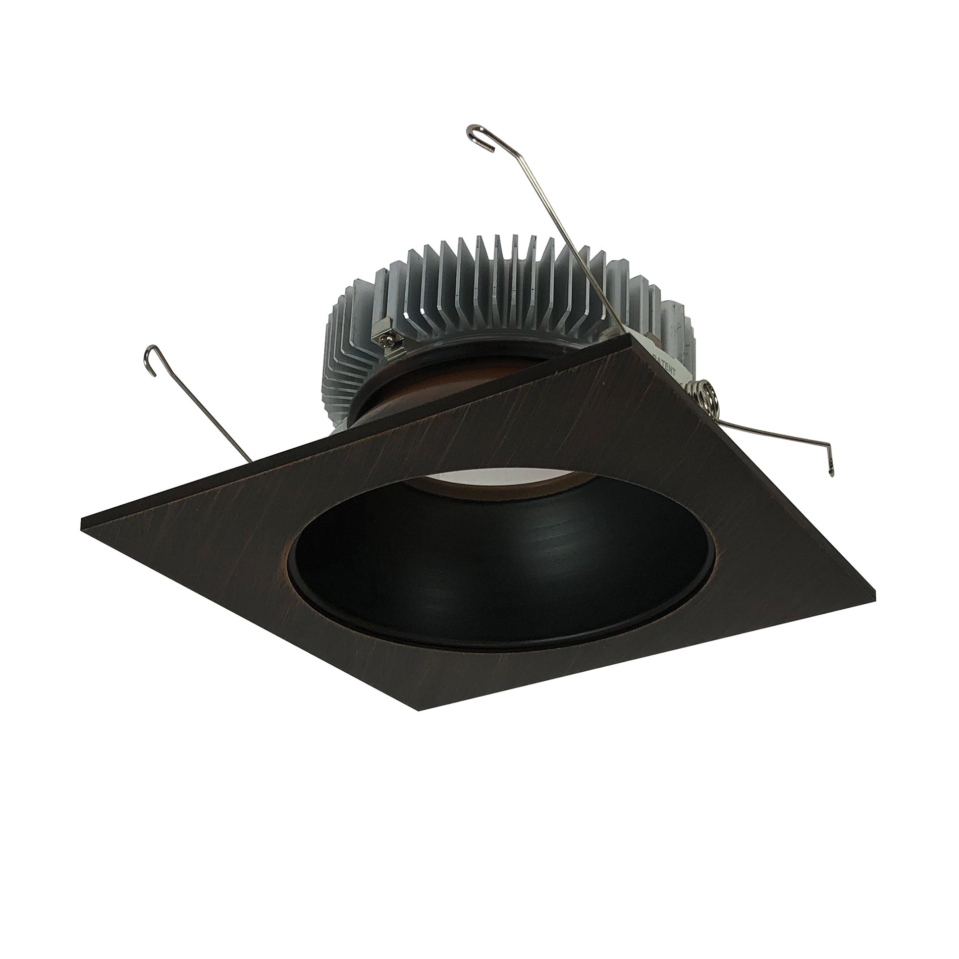 Nora NLCB2-65315CDBZBZ 6 inch Cobalt Dedicated High Lumen Square/Round, 1500lm, Comfort Dim, Bronze Reflector / Bronze Flange