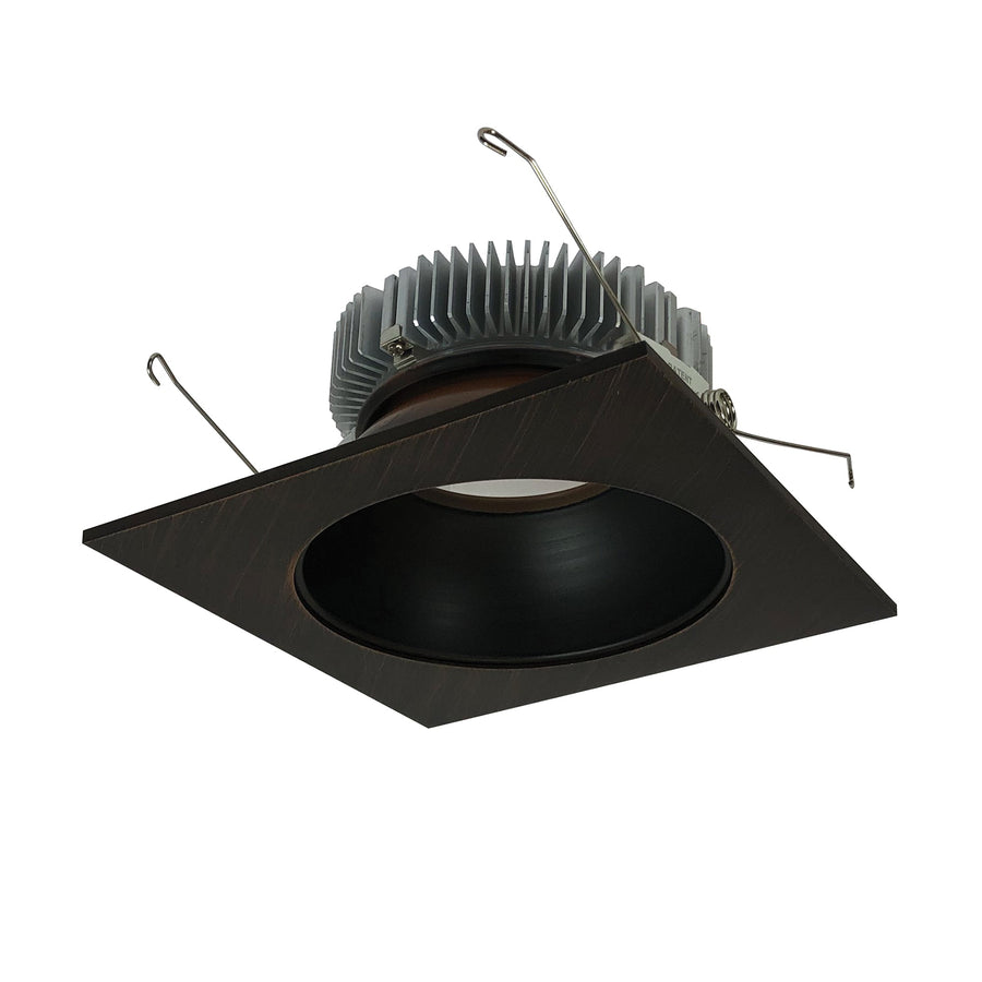 Nora NLCB2-65315CDBZBZ 6 inch Cobalt Dedicated High Lumen Square/Round, 1500lm, Comfort Dim, Bronze Reflector / Bronze Flange
