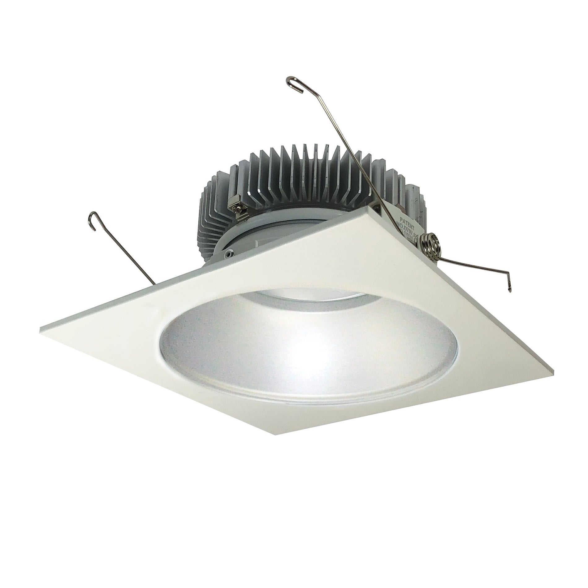Nora NLCB2-65320CDHZW 6 inch Cobalt Dedicated High Lumen Square/Round, 2000lm, Comfort Dim, Haze Reflector / White Flange